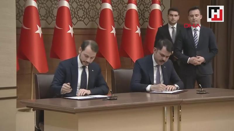 100 bin konut için imzalar atıldı