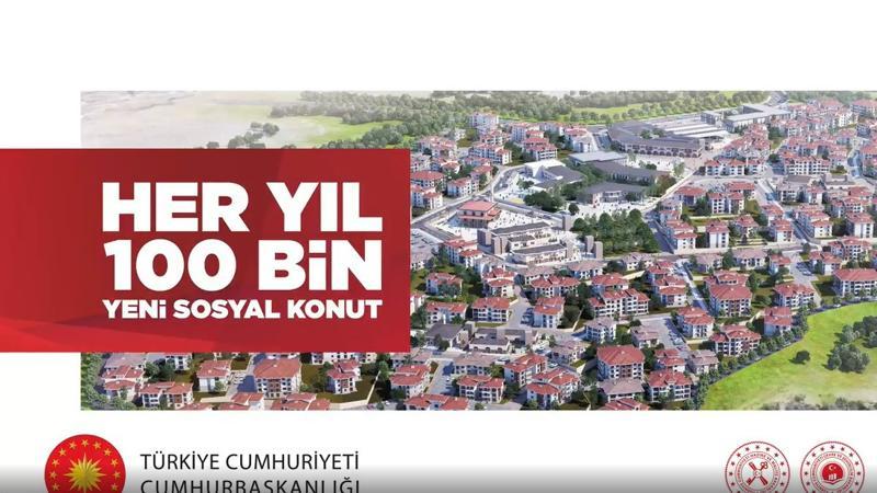 Sosyal konut için başvuru tarihleri belli oldu
