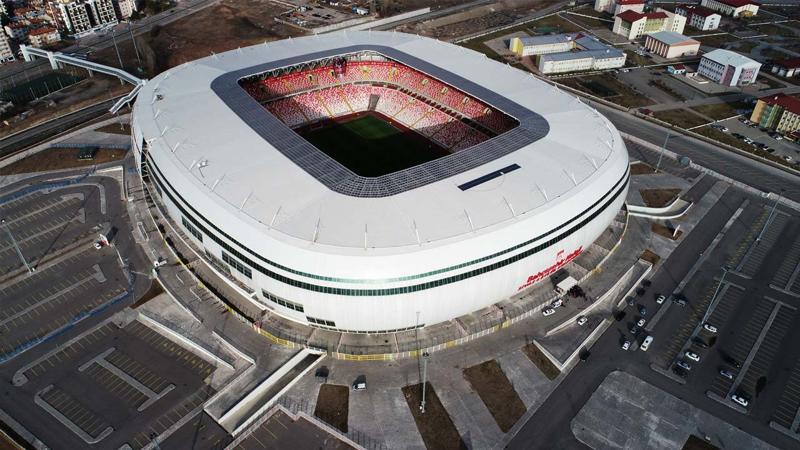 Sivas Yeni 4 Eylül Stadı Fenerbahçe maçına hazır