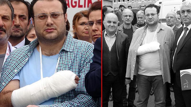 Trabzon'da darp edilen doktorun el bileği ve parmakları kırıldı