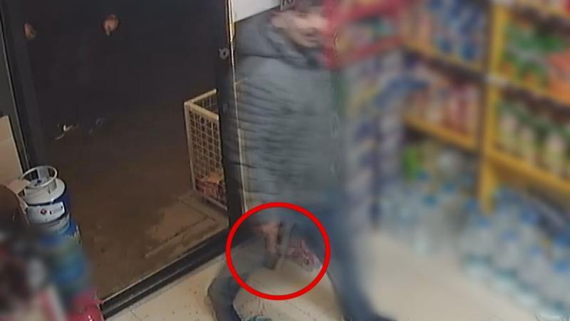 Kızgın müşteri tekel bayiyi bastı