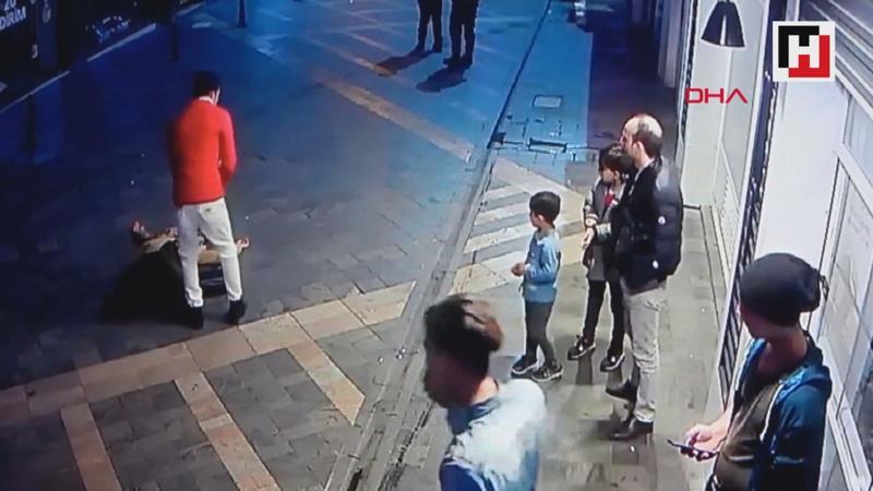 Düğünde maytap dumanı paniği kamerada