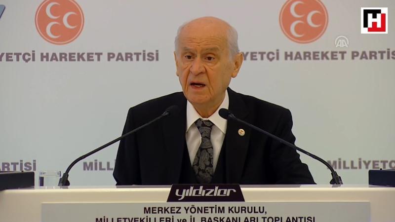 MHP Genel Başkanı Devlet Bahçeli açıklamalarda bulundu