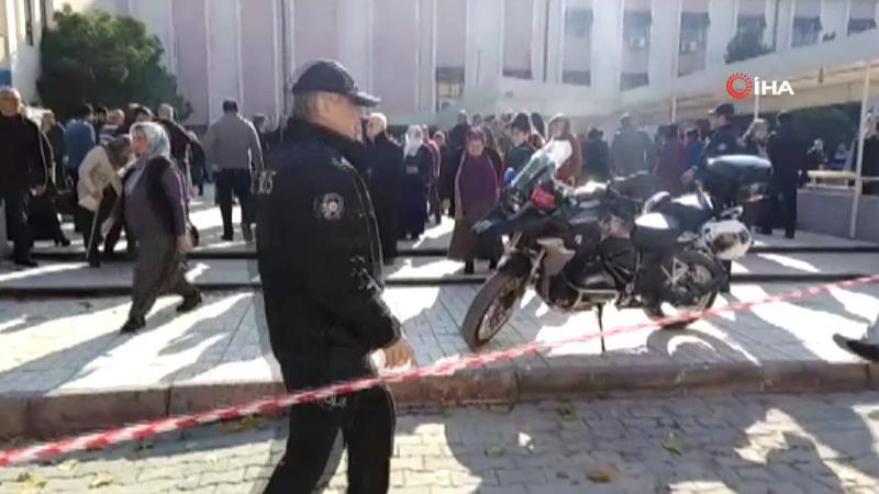 Tarsus'ta devlet hastanesinde onarım sırasında patlama