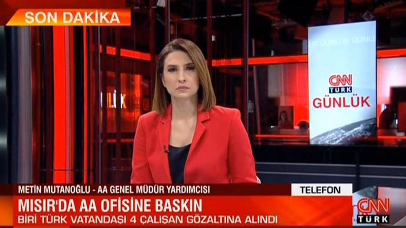 Mısır'da AA ofisine baskın