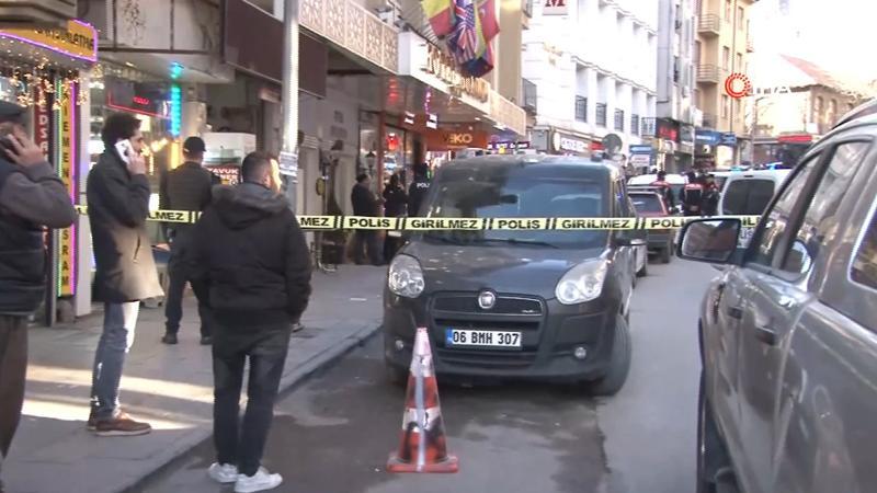 Ankara'da otelden ateş açıldı