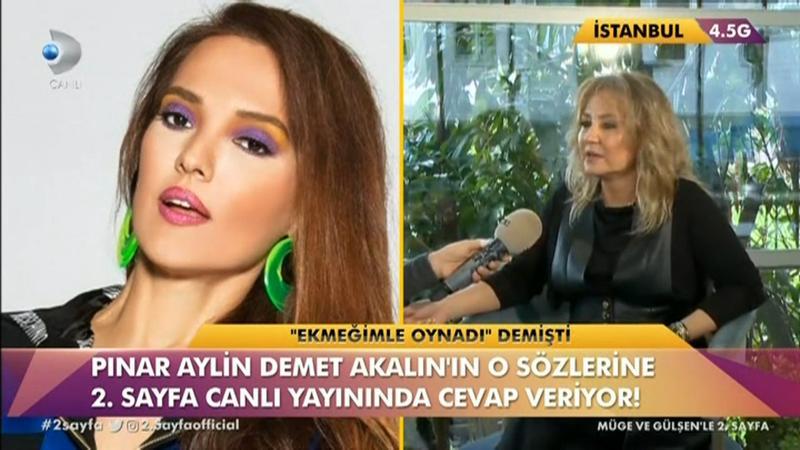 Demet Akalın'a Pınar Aylin'den cevap geldi