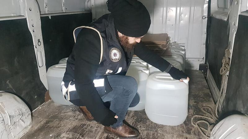 İstanbul'da metil alkol operasyonu