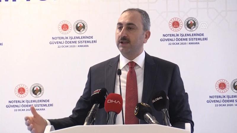 Bakan Gül'den noterlik açıklaması