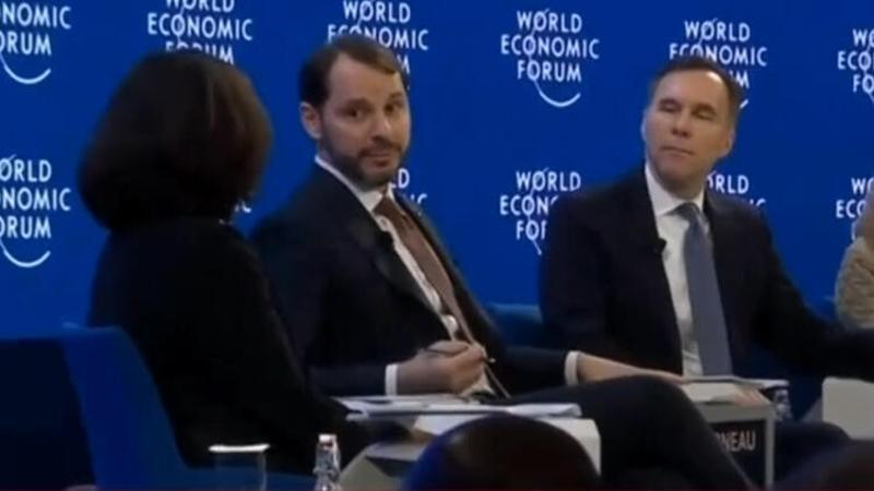 Bakan Albayrak Davos Zirvesi'nde