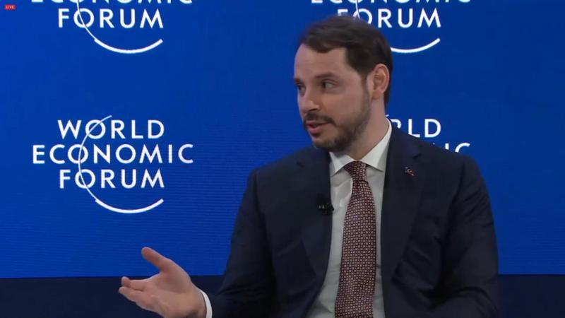 Bakan Albayrak Davos Zirvesi'nde