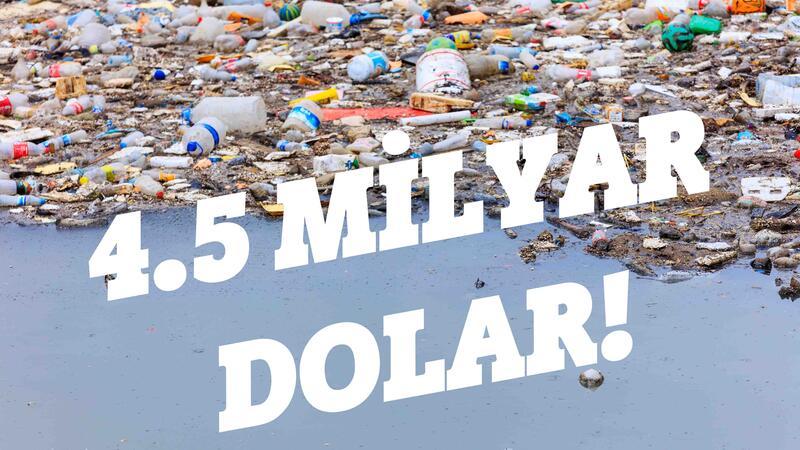 4.5 milyar dolar çöpe gidiyor!