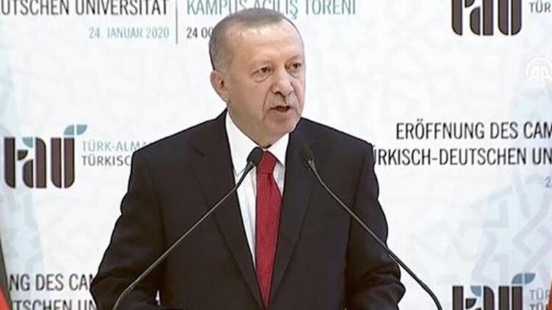 Cumhurbaşkanı Erdoğan: Sükûnet sağlanmazsa olaylar tüm Akdeniz havzasını etkileyecek