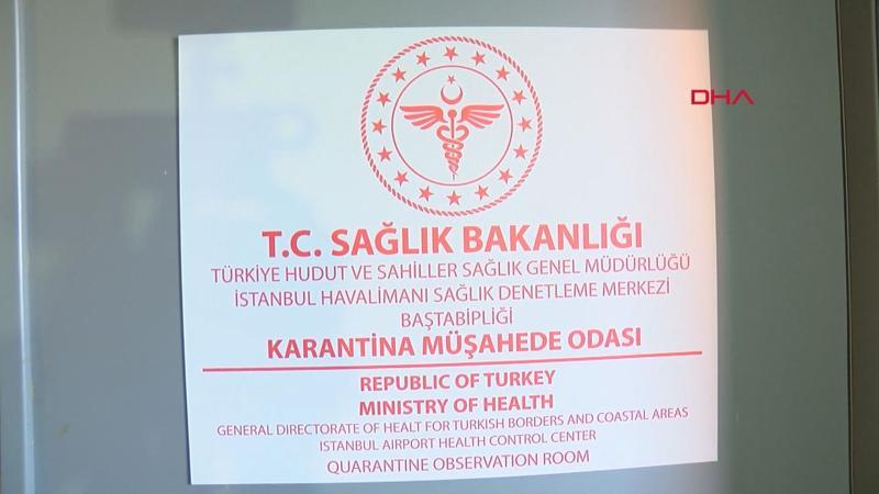 İstanbul Havalimanı'ndaki karantina odası 'Koronavirüs' için hazır