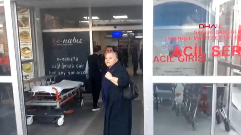Maltepe Devlet Hastanesi'nde yangın paniği