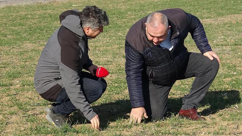 Trakya'da, çiftçilerin kuraklık endişesi