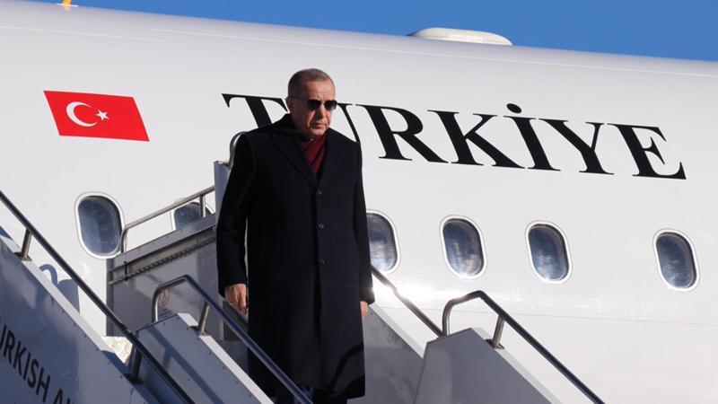 Cumhurbaşkanı Erdoğan deprem bölgesinde