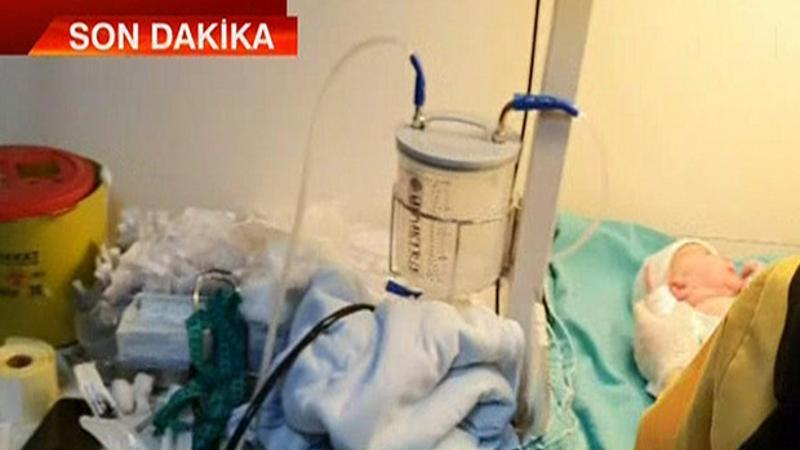 Depreme doğumhanede yakalandılar