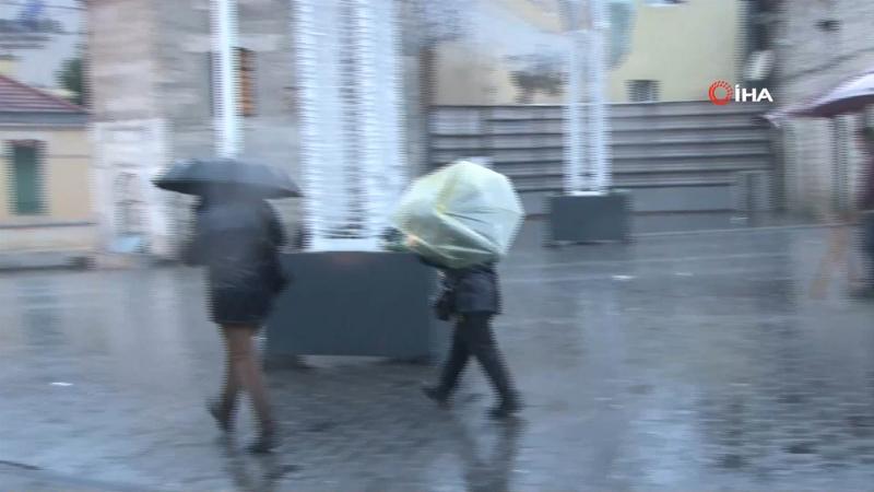 Meteoroloji'den İstanbul'a yağış uyarısı