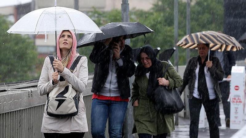 Meteoroloji'den İstanbul'a yağış uyarısı