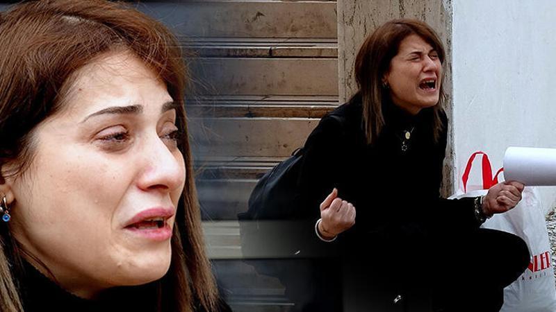 Cezayı az bulunca adliye bahçesinde kriz geçirdi