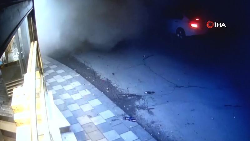 11 kişinin hayatını kaybettiği 2 binanın yıkılma anları kameralarda