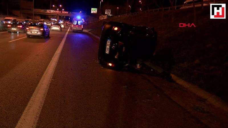 Şile yolu'nda trafik kazası
