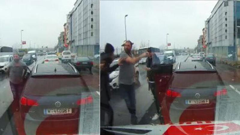 Hasta almaya giden ambulanstakilere saldırı girişimi