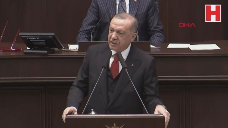 Cumhurbaşkanı Erdoğan, AK Pati grup toplantısında konuştu
