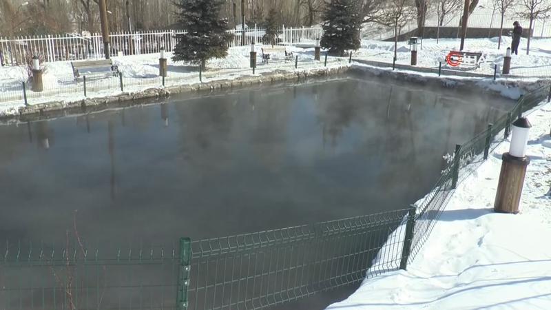 Erzurum’daki gizemli göl eksi 35’i gördü, yine donmadı