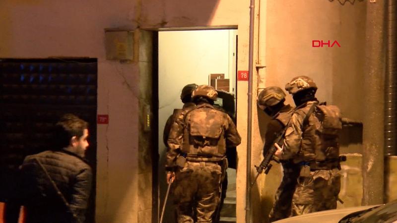 İstanbul'da suç örgütüne eş zamanlı operasyon