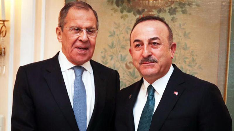 Dışişleri Bakanı Çavuşoğlu, Lavrov ile görüştü