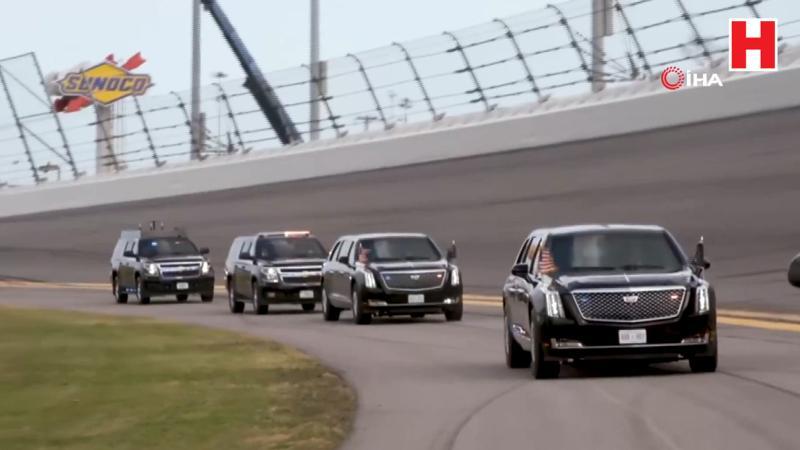 Trump Daytona 500 yarışlarının startını verdi