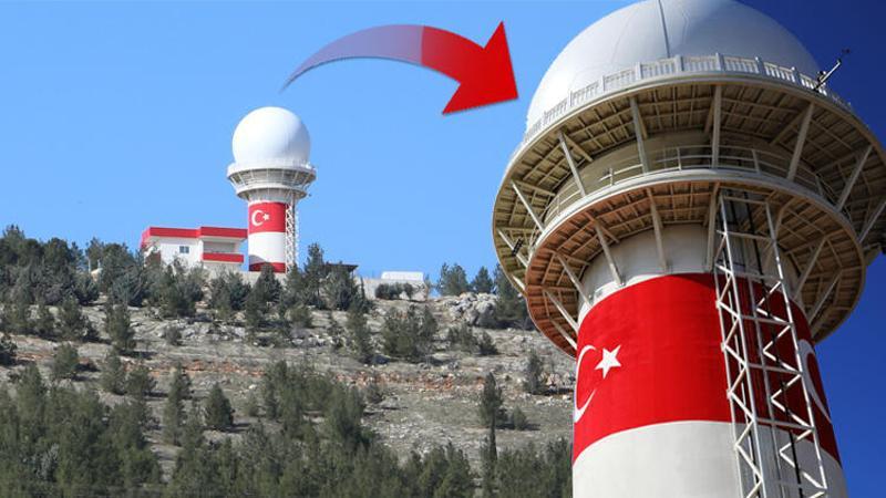 Son dakika: Milli Gözetim Radarı, Gaziantep'te kuruldu