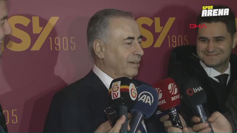 Galatasaray Başkanı Mustafa Cengiz, açıklamalarda bulundu