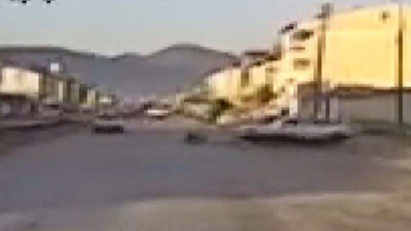 Makas atan sürücü otomobilden böyle fırladı