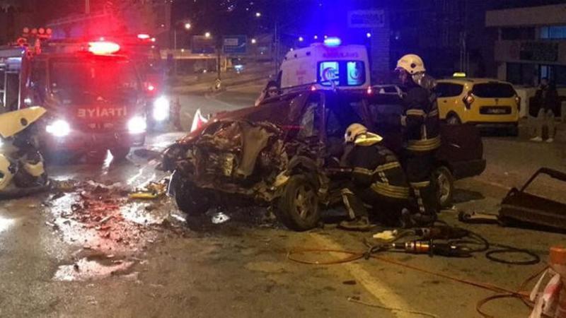 Ters yöne girdi, dehşet saçtı