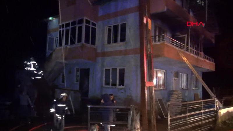 Bartın'da babaanne ve iki torunu yangında öldü