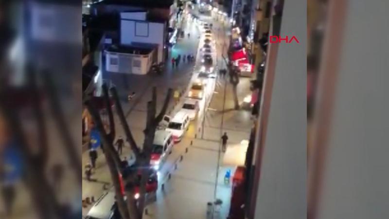 Pendik'te yol kapatıp havaya ateş açtılar