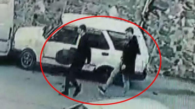 Kendi lastiğini tamir ettirmek yerine, başka otomobilin lastiğini çaldı
