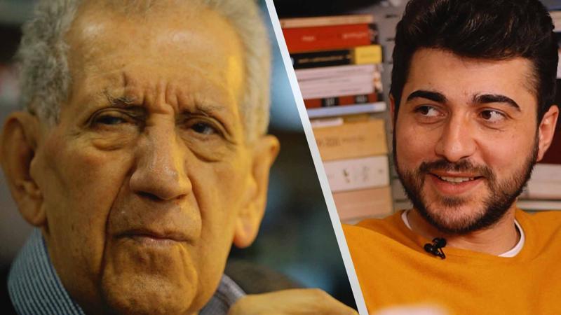 Küçük Filozof Atakan, Doğan Hızlan ile Tanıştı:"Türkiye'de yeterli kitap ve bilgi yok" | Kuşak Farkı