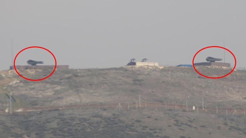 Hatay'da füzelerin yönü Suriye'ye çevrildi