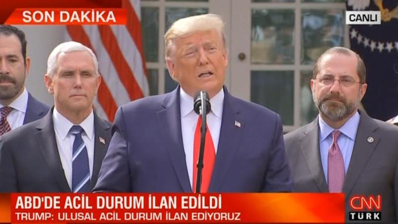ABD'de ulusal acil durum ilan edildi