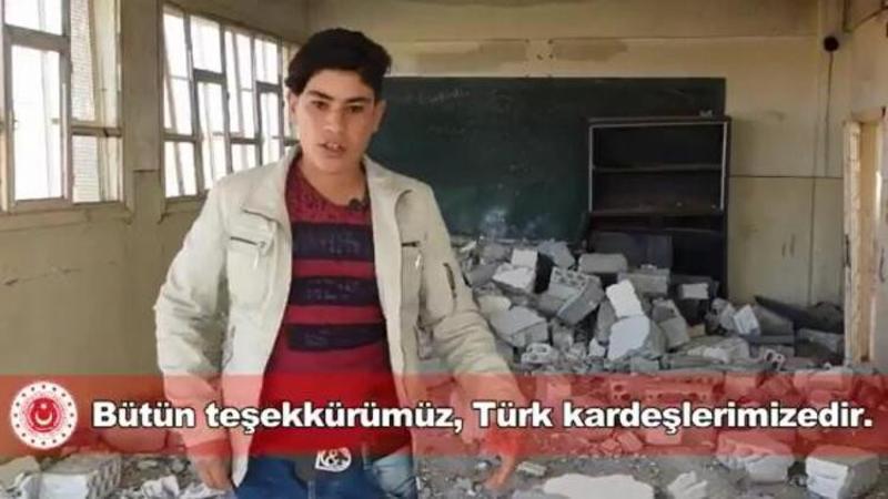 Barış Pınarı'nda açılan okul sayısı 390'a ulaştı