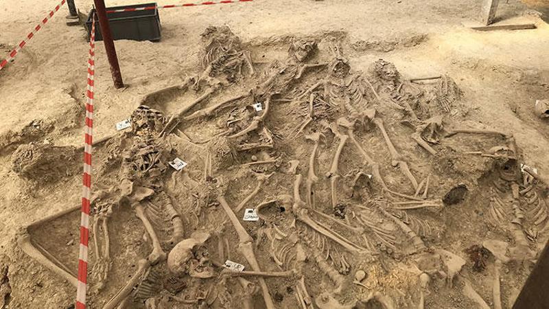 108 yıl sonra 30 şehidin mezarına ulaşıldı