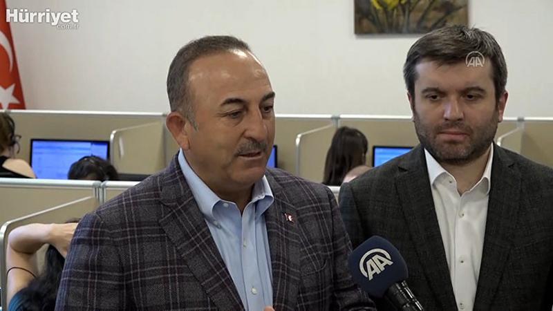 Dışişleri Bakanı Mevlüt Çavuşoğlu açıklamalarda bulunudu