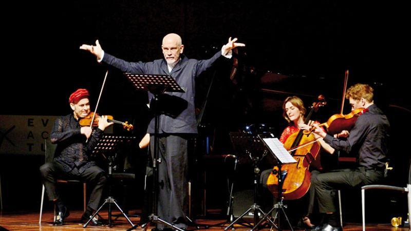 Hollywood yıldızı Malkovich, İstanbul'da sahne aldı