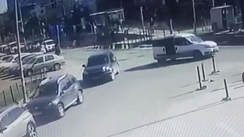 Gaziosmanpaşa'daki şüpheli kaçırma güvenlik kamerasında