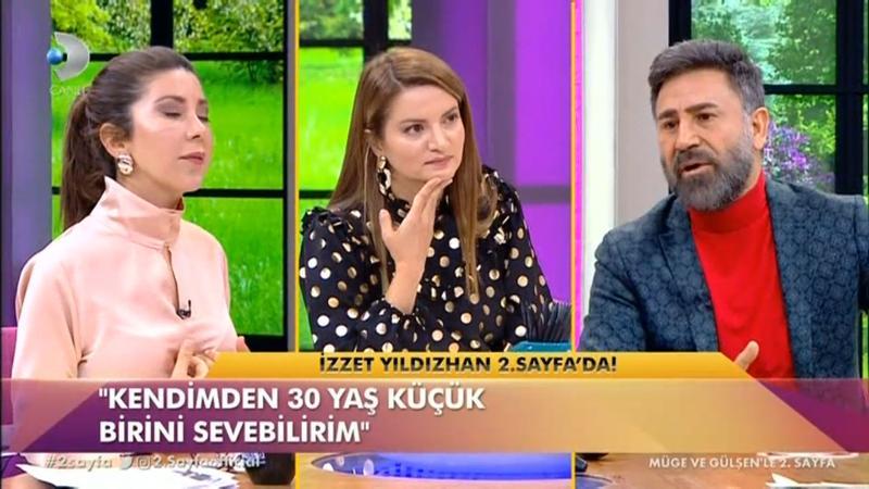 İzzet Yıldızhan’dan çok tartışılacak sözler: Ben 20 yaş küçük birini sevebilirim ama kızım 20 yaş büyük birini sevemez!
