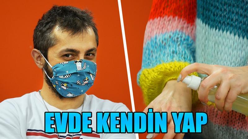 Evde maske, kolonya ve dezenfektan yapımı!